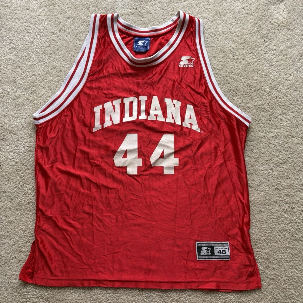 Vintage Indiana Hoosiers Basketball College-NCAA‎  Starter Jersey Size48